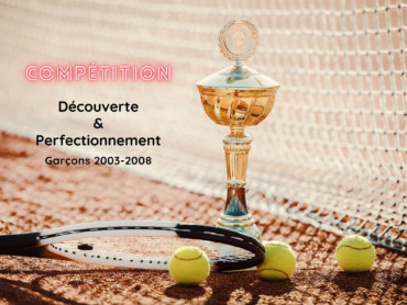 Programme de découverte et perfectionnement à la compétition garçons