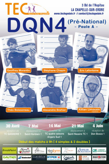 Notre équipe hommes 1 en pré-national 2023